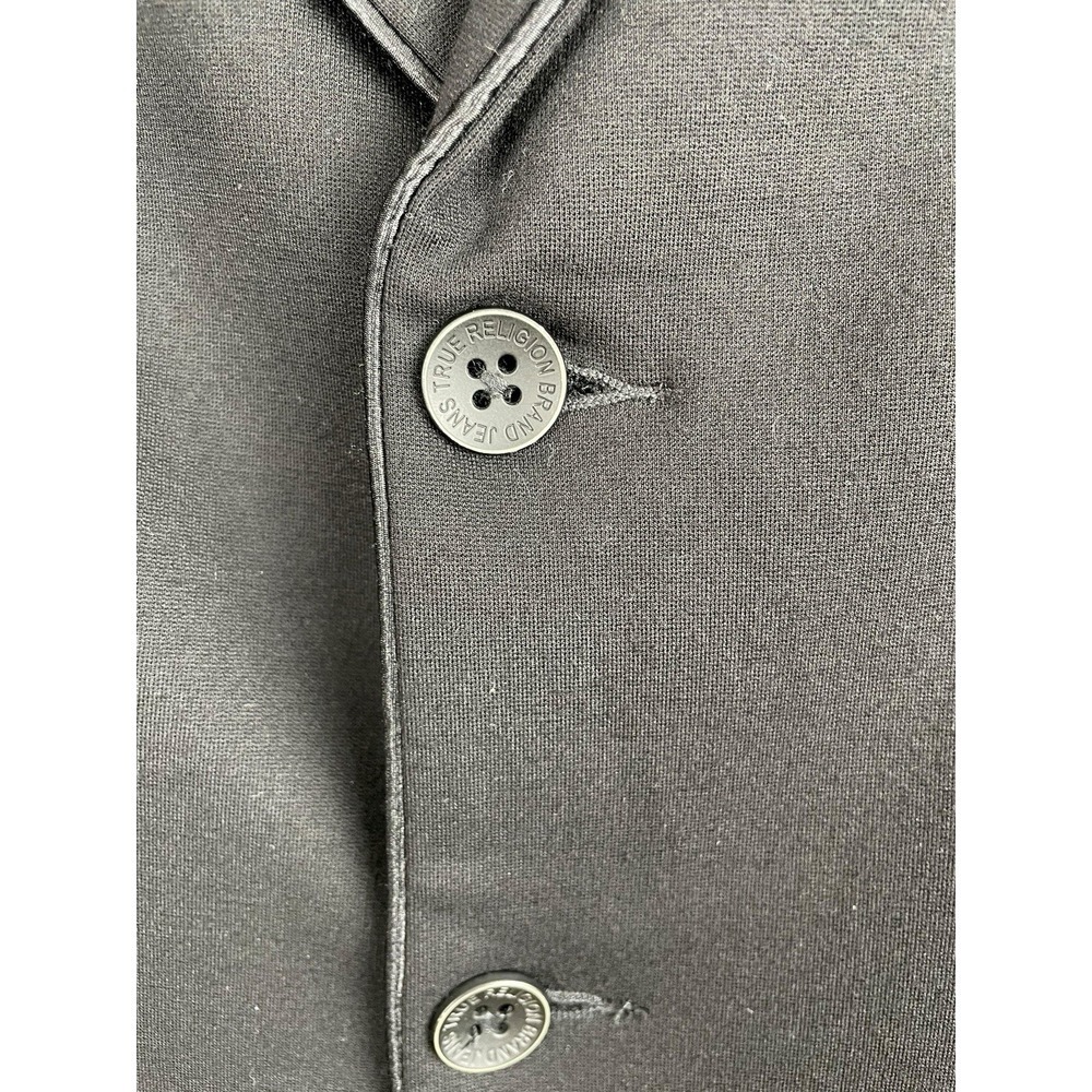TRUE RELIGION Men's CASUAL TAILORED PONTE BLAZER JACKET Long Sleeve STRETCH sz S - Picture 6 of 15